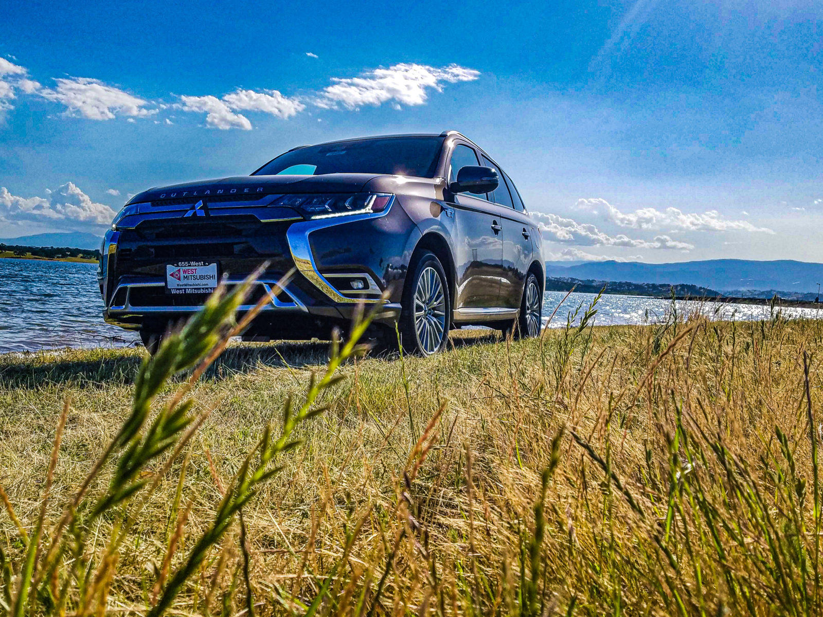 The incredible Mitsubishi Outlander PHEV from West Mitsubishi in the 530 Area Code, available for easy purchase even if your credit is poor.